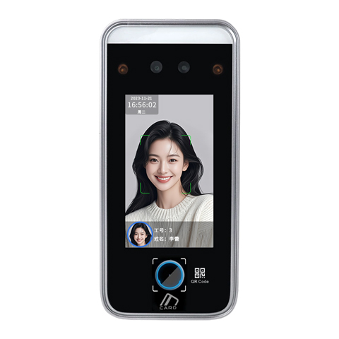 真地ZA06Q动态人脸&二维码&刷卡门禁机5千人脸可选WIFI考勤门禁一体机